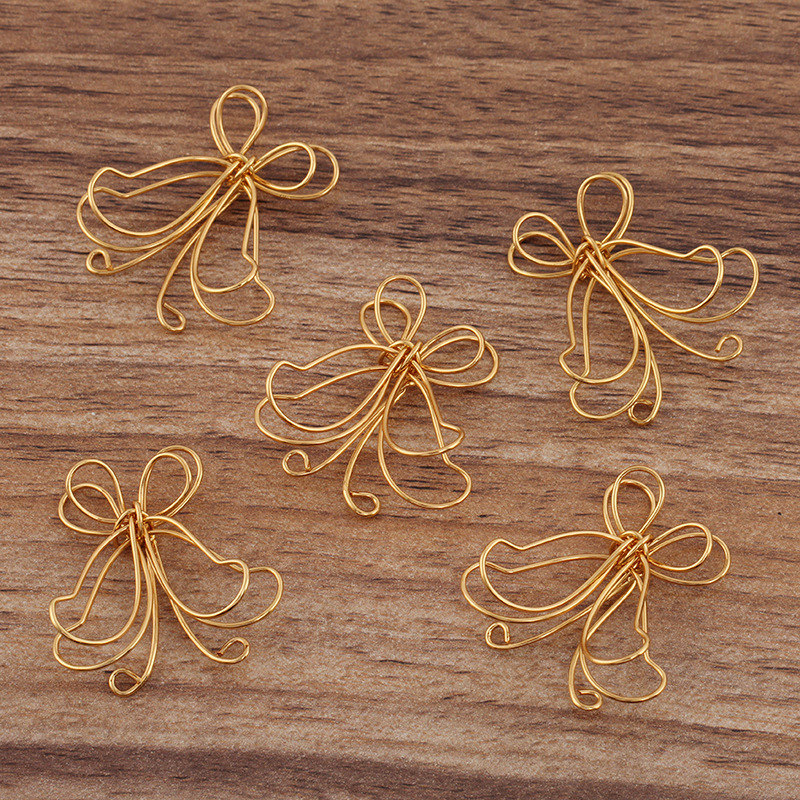 diy饰品配件手工材料手工铁丝绕线蝴蝶y(09326)