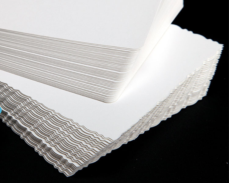 15*10cm荷兰白卡印片卡纸手绘 /圆角/彩色/花边纸袋装250g