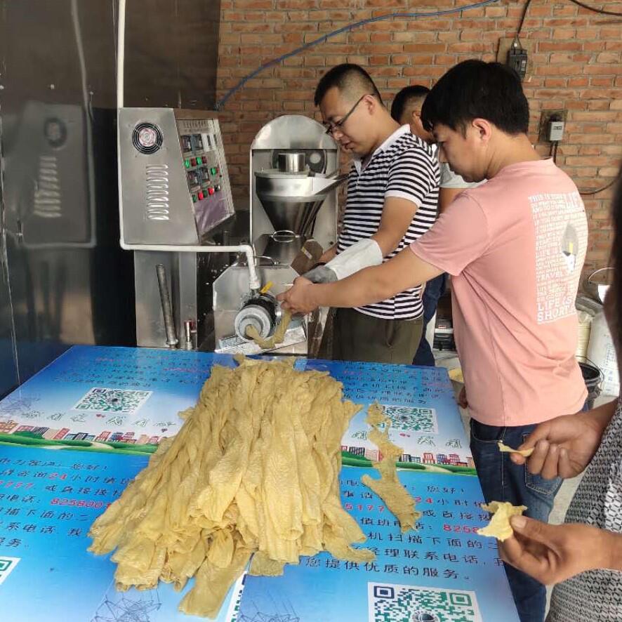 素牛排机 豆皮机 人造肉机器 蛋白肉机 豆制品加工设备 免费培训