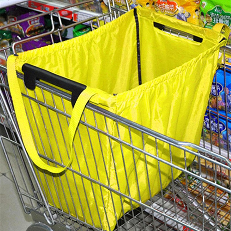 超市购物袋牛津布折叠环保袋便携大容量防水轻便推车手提袋买菜袋