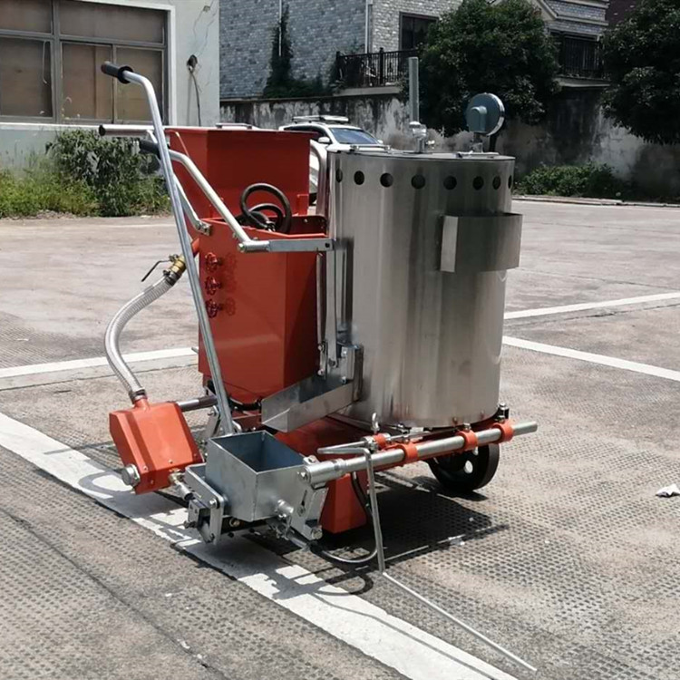 厂家直销普通热熔划线机 公路操场划线机手推标线热熔划线一体机