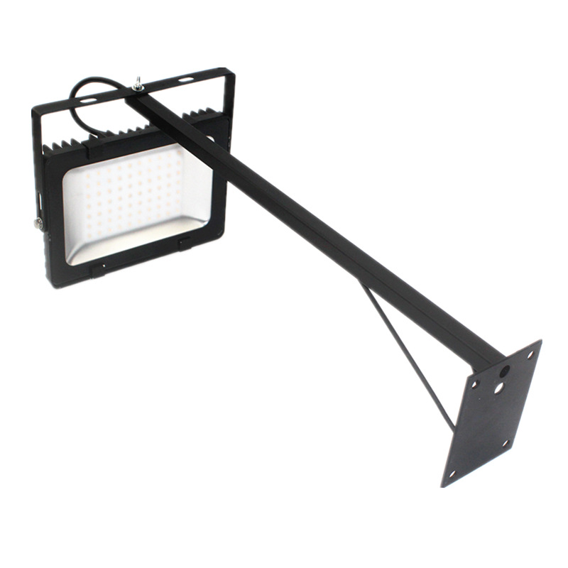 led投光灯店铺招牌广告门头射灯长弯杆伸出支架户外logo展会照明