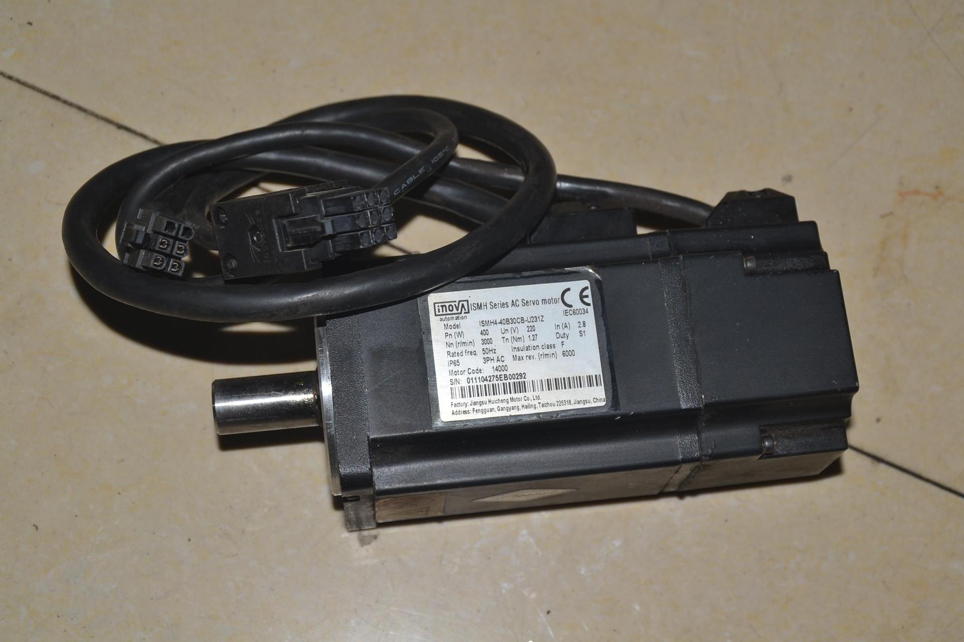 汇川is620ps2r8iismh440b30cbu231z400w伺服电机成色新带质保