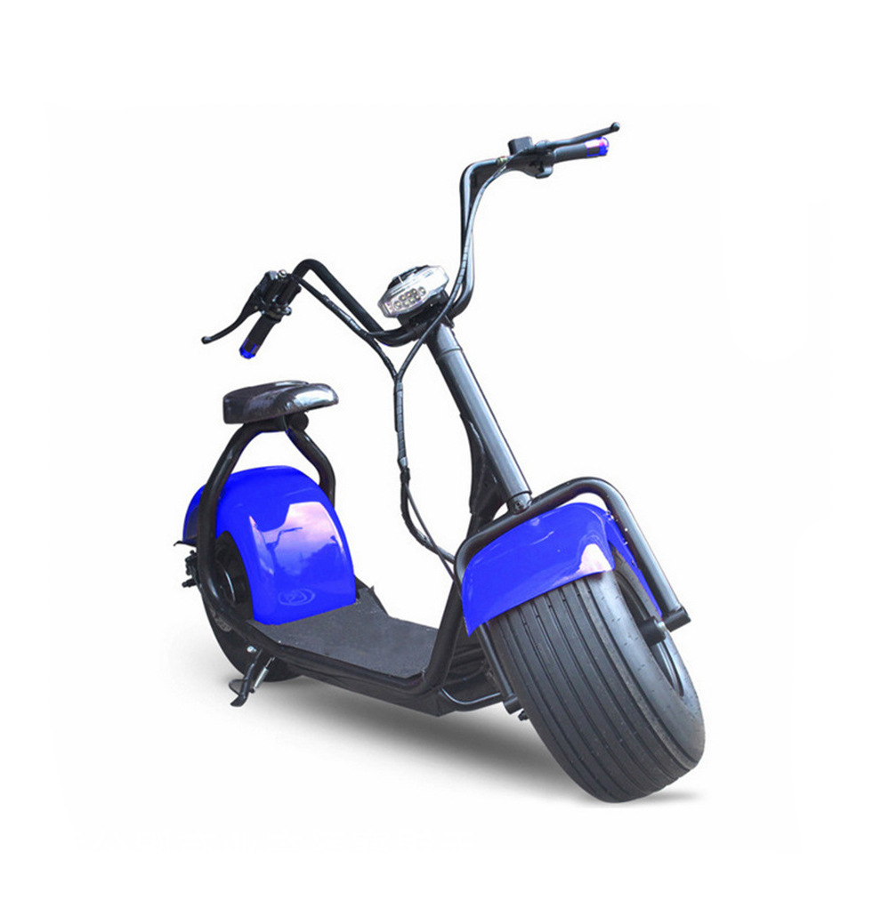 新款哈雷电动车可拆卸锂电池成人滑板代步电瓶车大轮宽胎踏板摩托