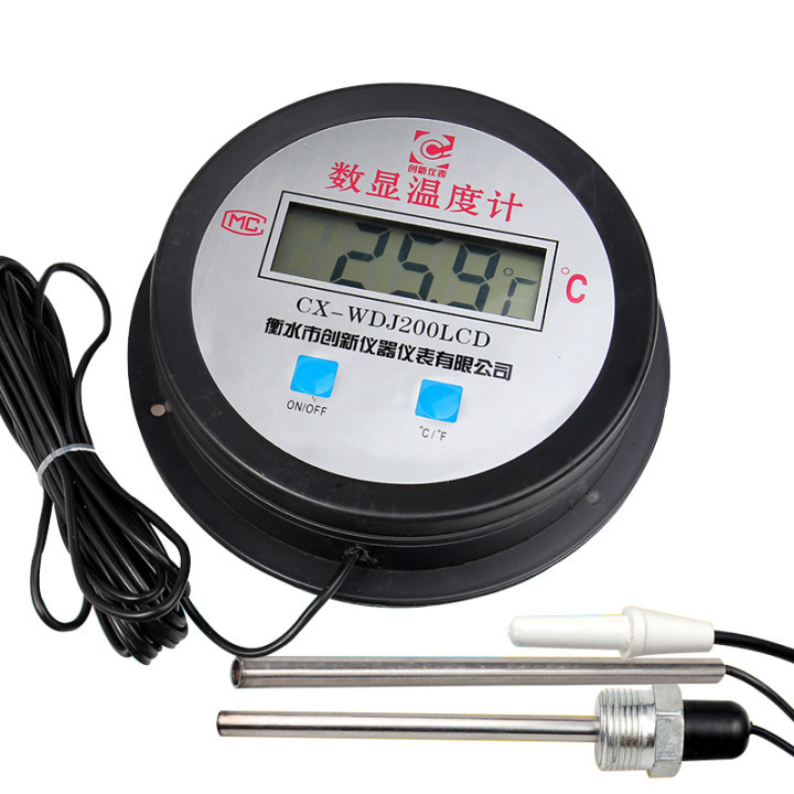 cx200lcd数显温度计数字温度计工业温度计