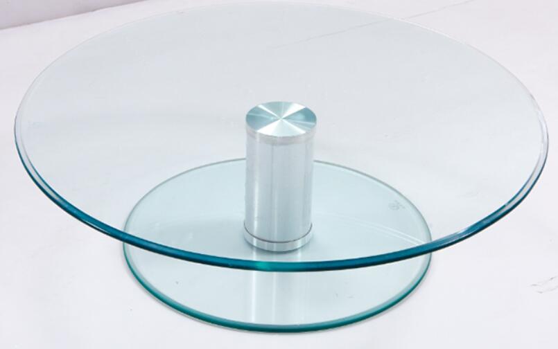 30cm钢化玻璃转盘玻璃盘蛋糕盘
