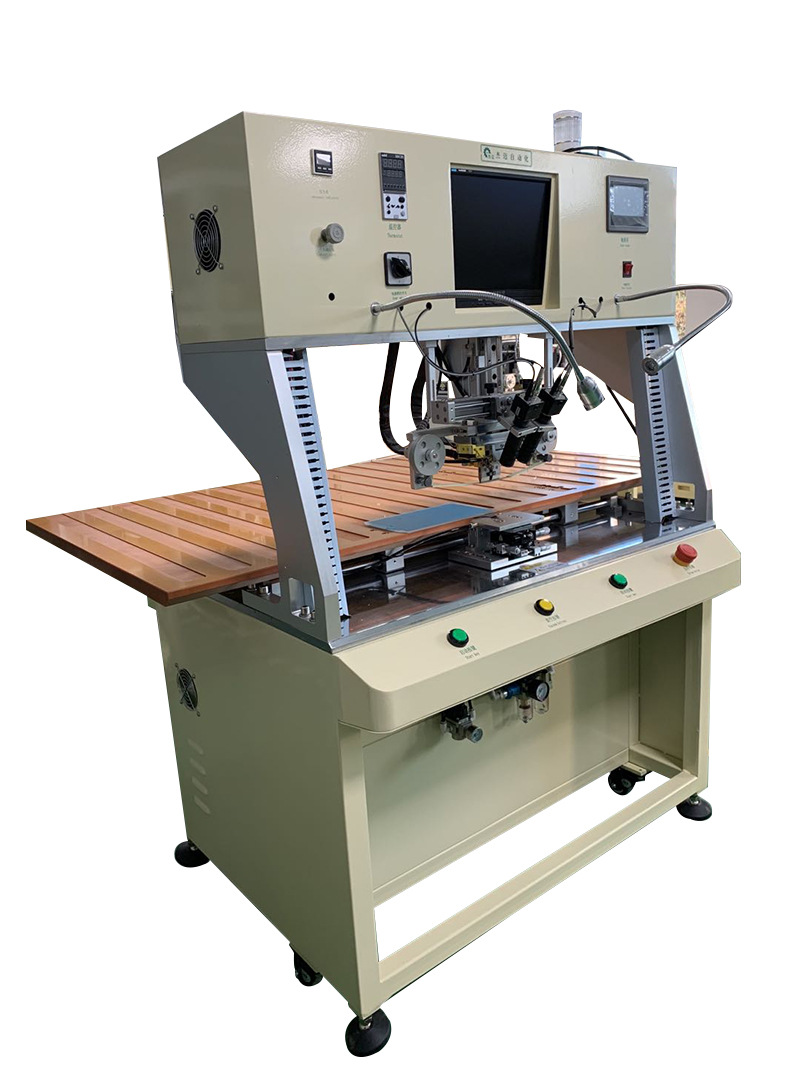 [免费培训]杰迈高精度/专业fpc脉冲式热压机/排线压合机厂家