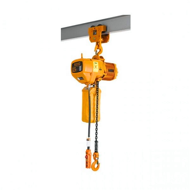 山东厂家220伏环链电动葫芦1吨单双速380v固定2吨415链条式提升机