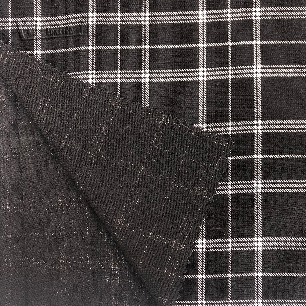 厂家供应格子麻面料 阿拉伯黑袍面料 特黑长袍面料多款可选