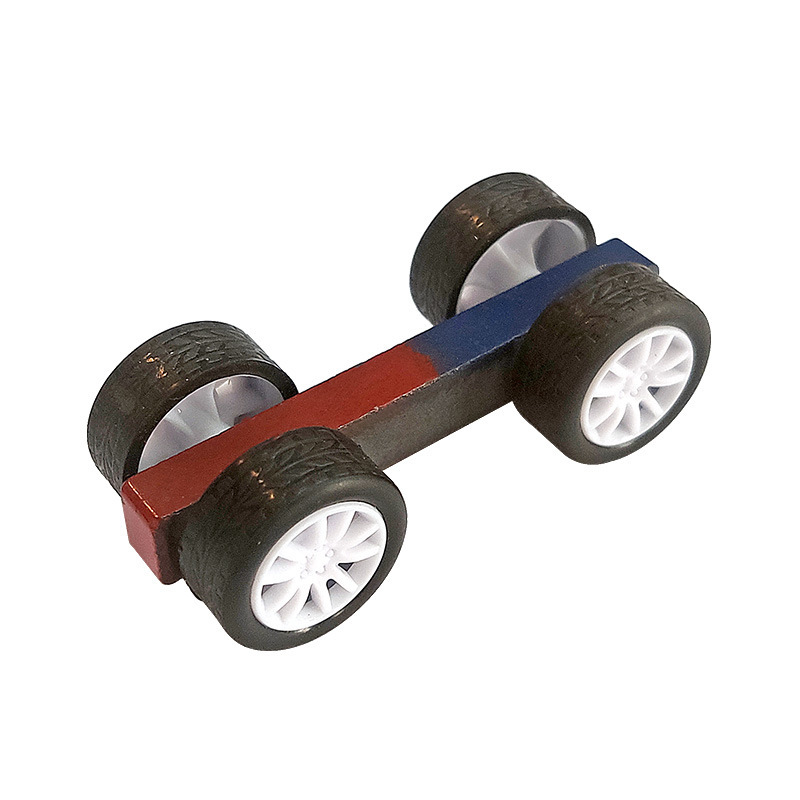 工厂现货科学实验磁铁套装儿童玩具磁力小车马蹄形磁铁条形小汽车