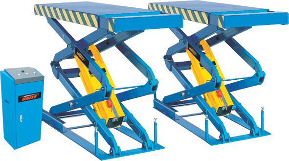 直销优耐特ue30ue35藏地小剪举升机3t地藏剪式汽车升降机35t