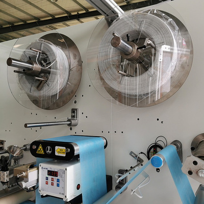 全伺服弹性耳带平面口罩制片设备