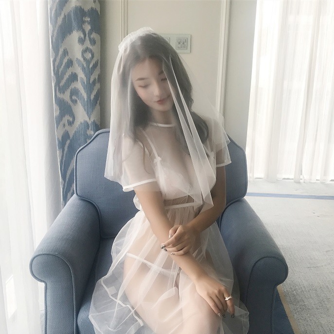 手制衣服女裙蕾丝个性动感可爱俏皮开档连体裙角色扮演情趣内衣服