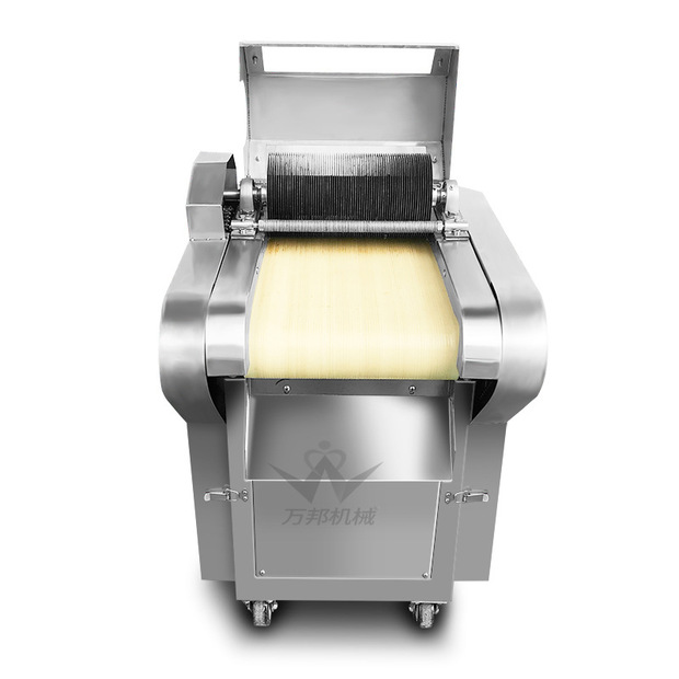 定制不锈钢滚刀切菜机 商用大型海带切丝机 食品厂辣椒切段机