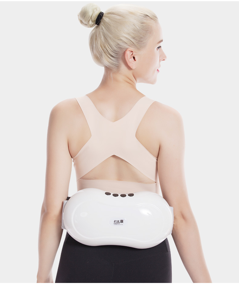 腹部按摩器震动调节模式自动揉腹仪带促肠蠕动温热揉肚子器排宿便