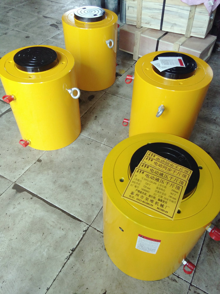 非标定做电动千斤顶液压顶升千斤顶可一泵多顶工作液压同步千斤顶