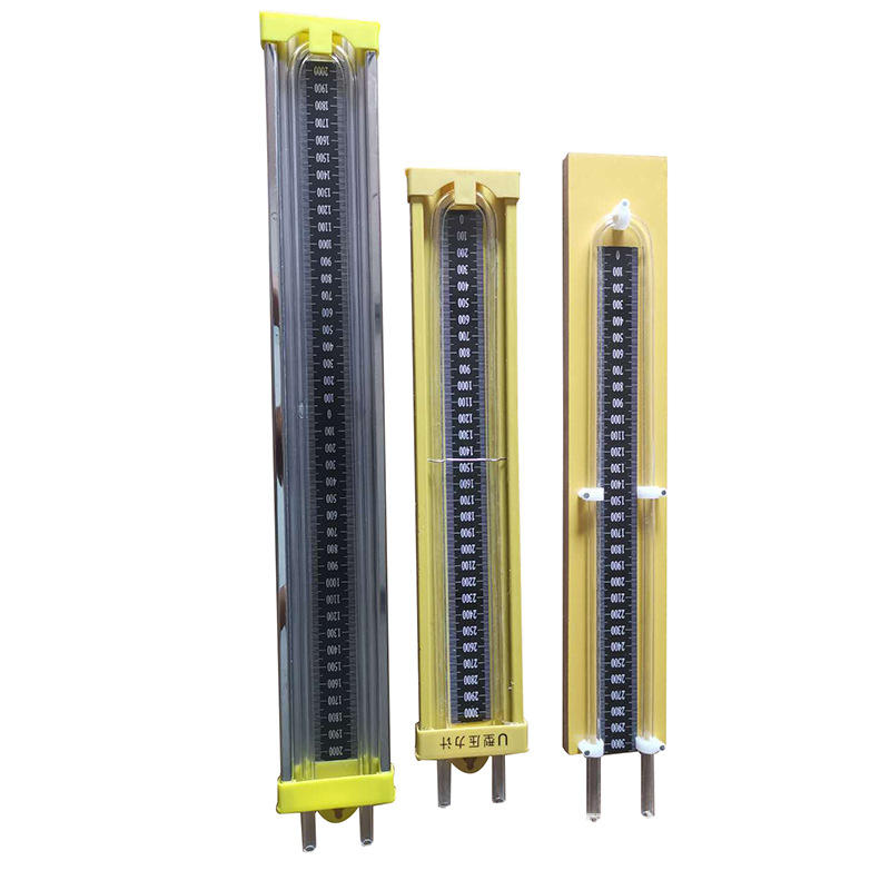 不锈钢u型压力计  天然气有机玻璃管差压计 测压天燃气煤气压差表