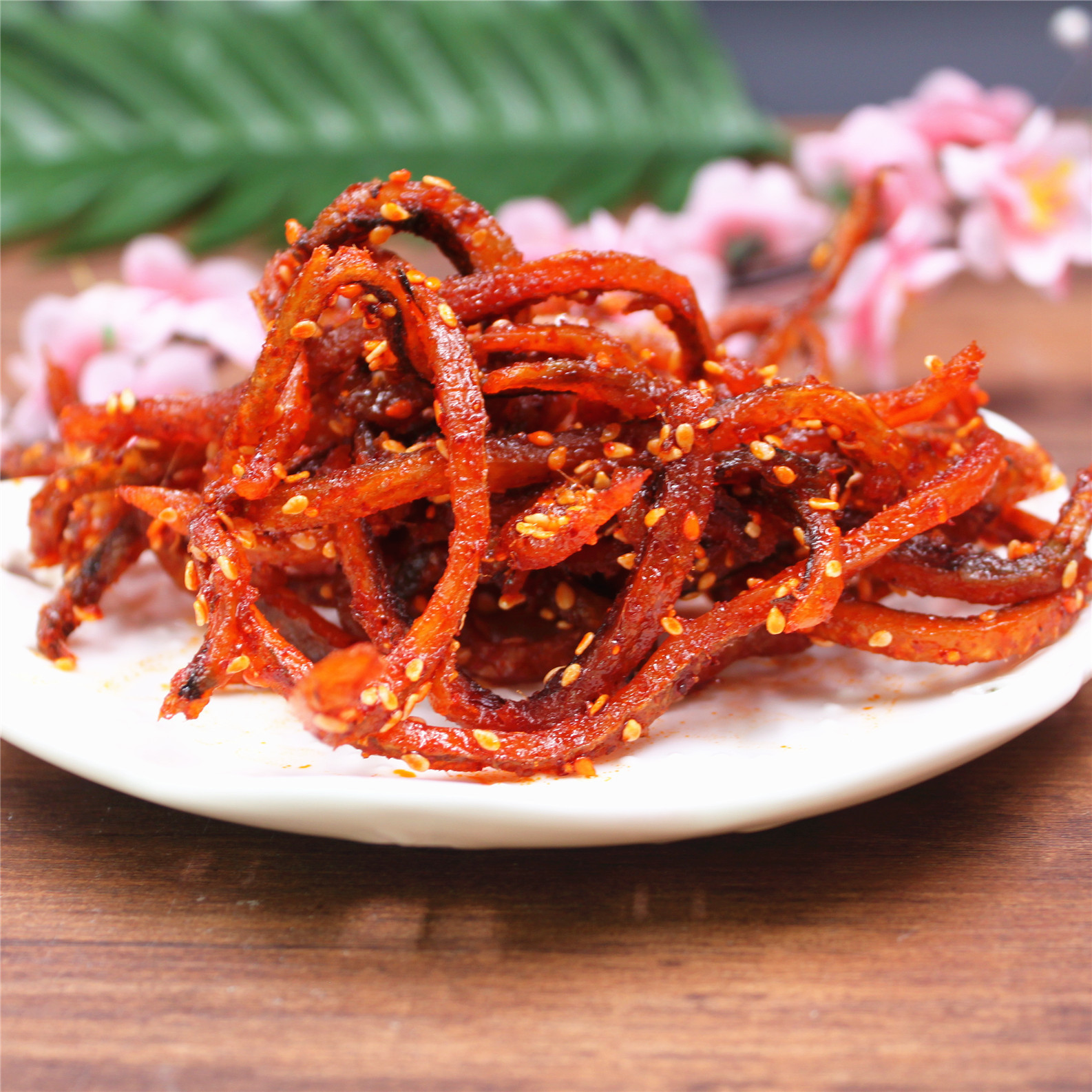 芝麻蜜汁香辣鳗鱼丝125gx2罐装送棉花糖零食品小鱼干海鲜多规格