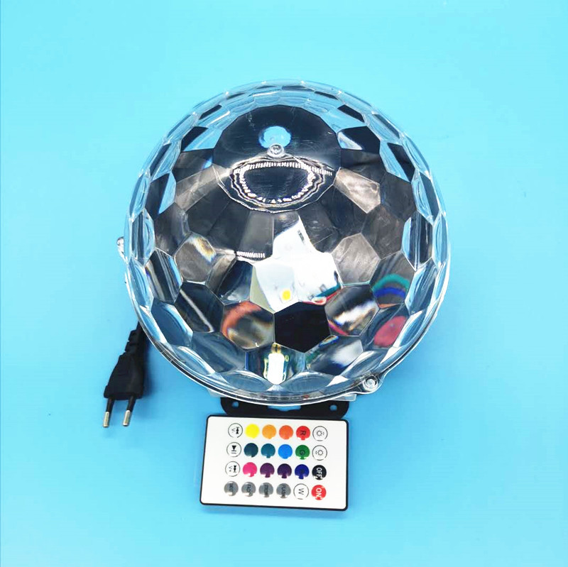 Colorful Light Rotating Magic Ball Bluetooth Speaker Sound Flash Disco KTV Room Dormitory Bar Flash