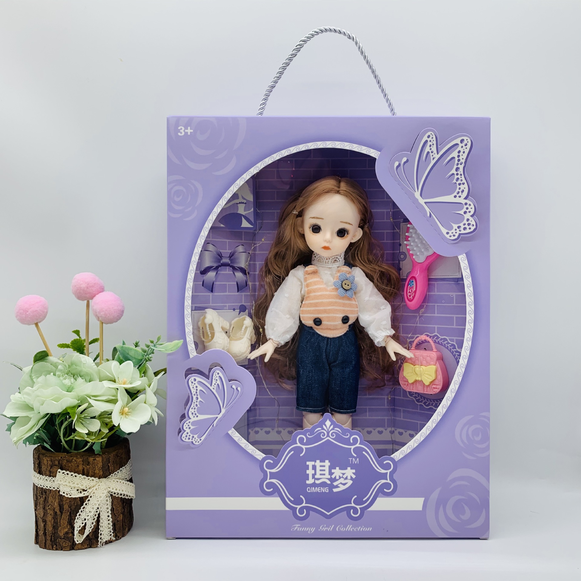 5*37*7cm装箱量:36pcs产品名称:30厘米芭比娃娃商品描述适用年龄儿童