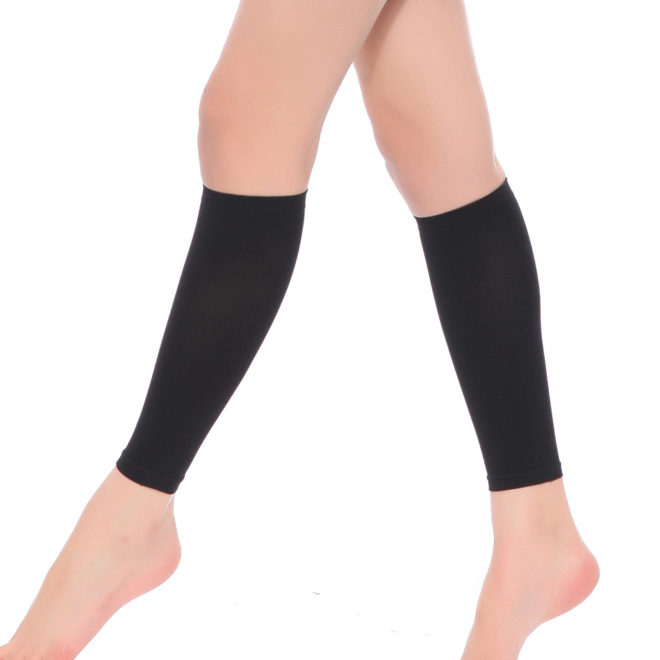 Cross-Border Supply Shaping 680d Skinny Calf Foot Sock Leg Height Stretch Socks Exercise Compression Socks Pressure Shank Protection