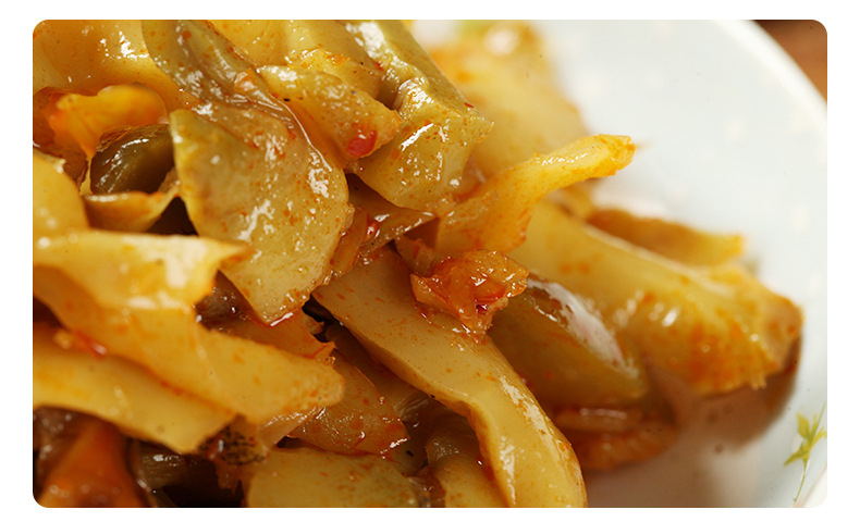 现货批发70g*50袋山东特产榨鲜脆榨菜丝小包装酱菜泡菜风味小咸菜