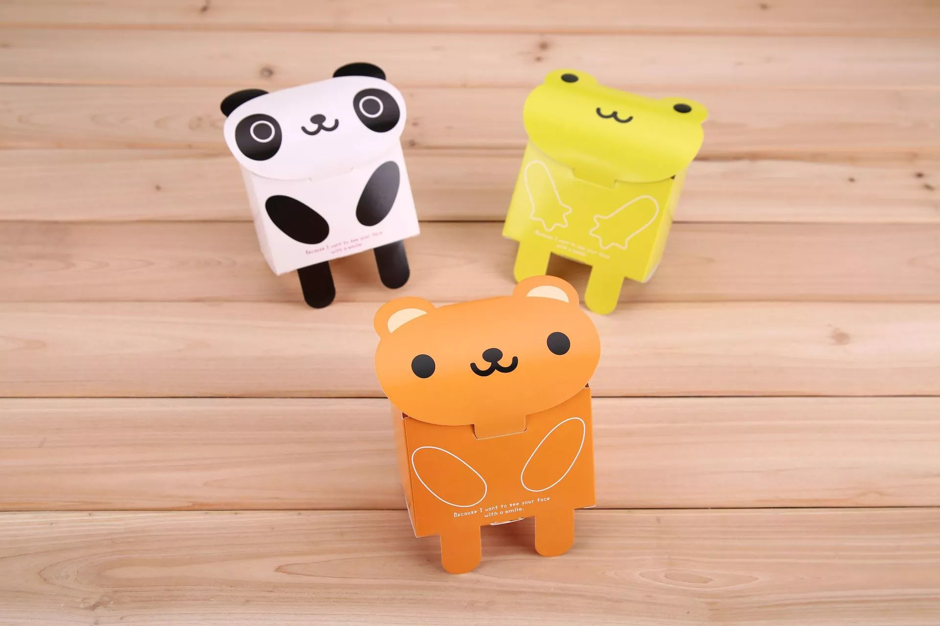 创意可爱卡通动物糖果盒牛轧糖牛轧饼 饼干 雪花奶酥烘焙包装盒子