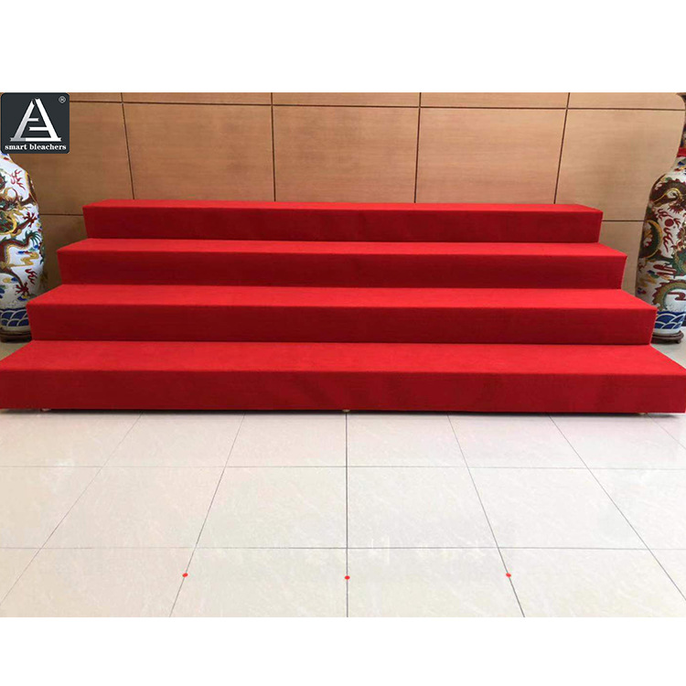 北京同仁堂订购全铝合金合唱台氧化处理质保5年公司晚会合影台