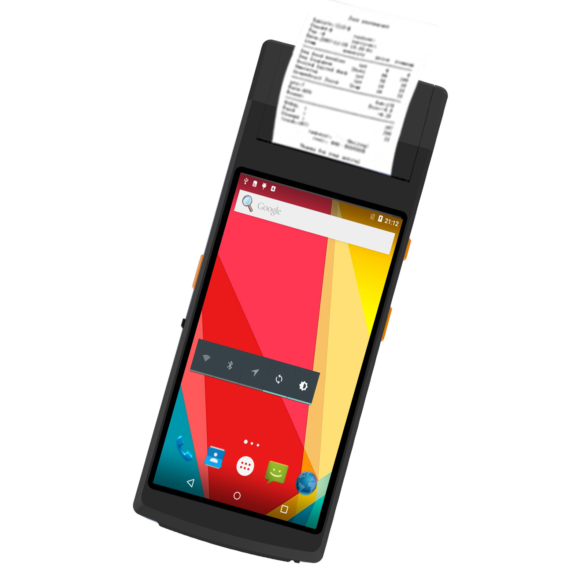 pda移动智能终端扫描身份证识别指纹识别多功能安卓手持终端