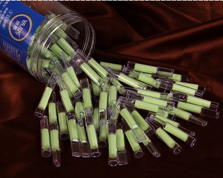 烟嘴过滤一次性烟嘴正品抛弃型烟嘴过滤器香菸过滤嘴绿棉过滤t113