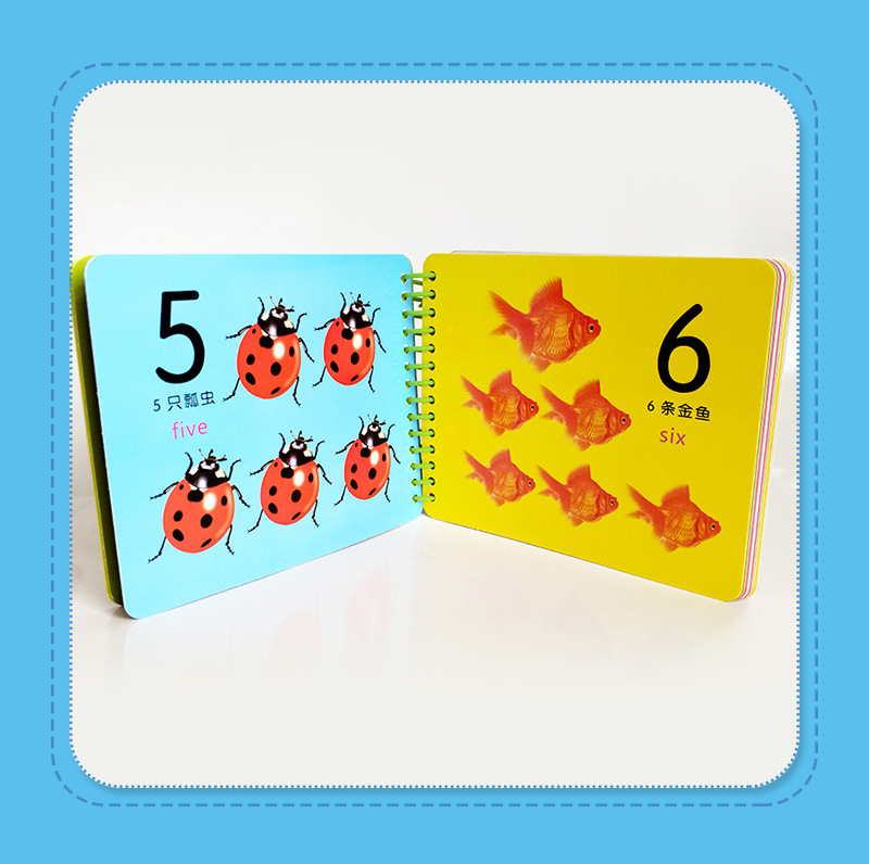 酷小丫宝贝翻翻乐识字卡片故事书儿童书籍早教书睡前故事全脑开发