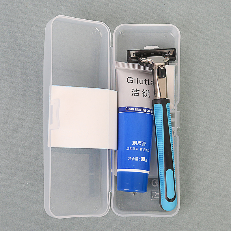 洁锐牌酒店客房一次性双层剃须刀片剃须膏浴场刮胡刀宾馆洗漱用品