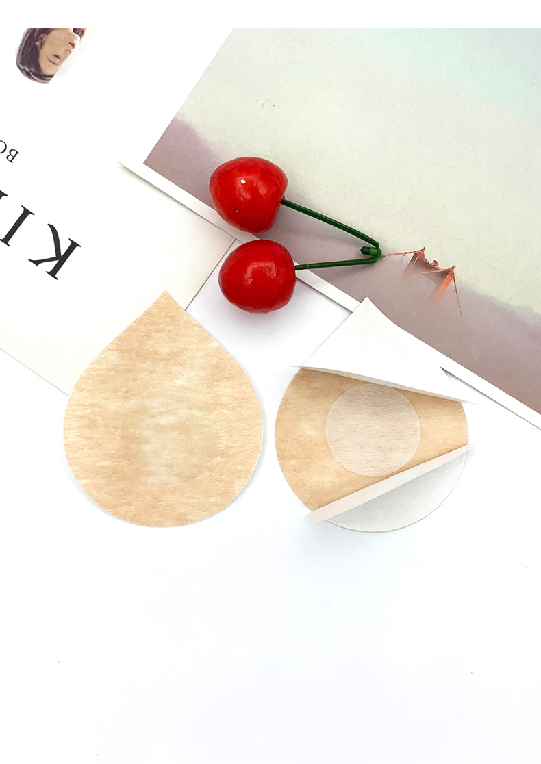 时尚性感水滴乳头贴一次性无纺布乳贴隐形防凸点胸贴裸感不束缚