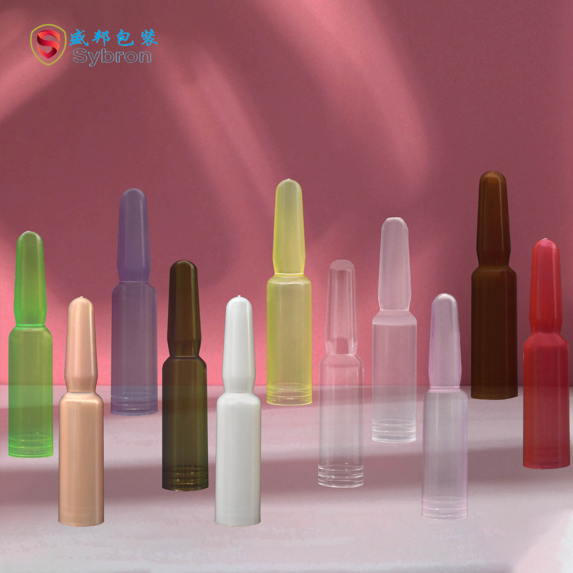 2ml塑料安瓿瓶 一次性原液精华液瓶 petg/pp针剂小安瓶化妆品包材