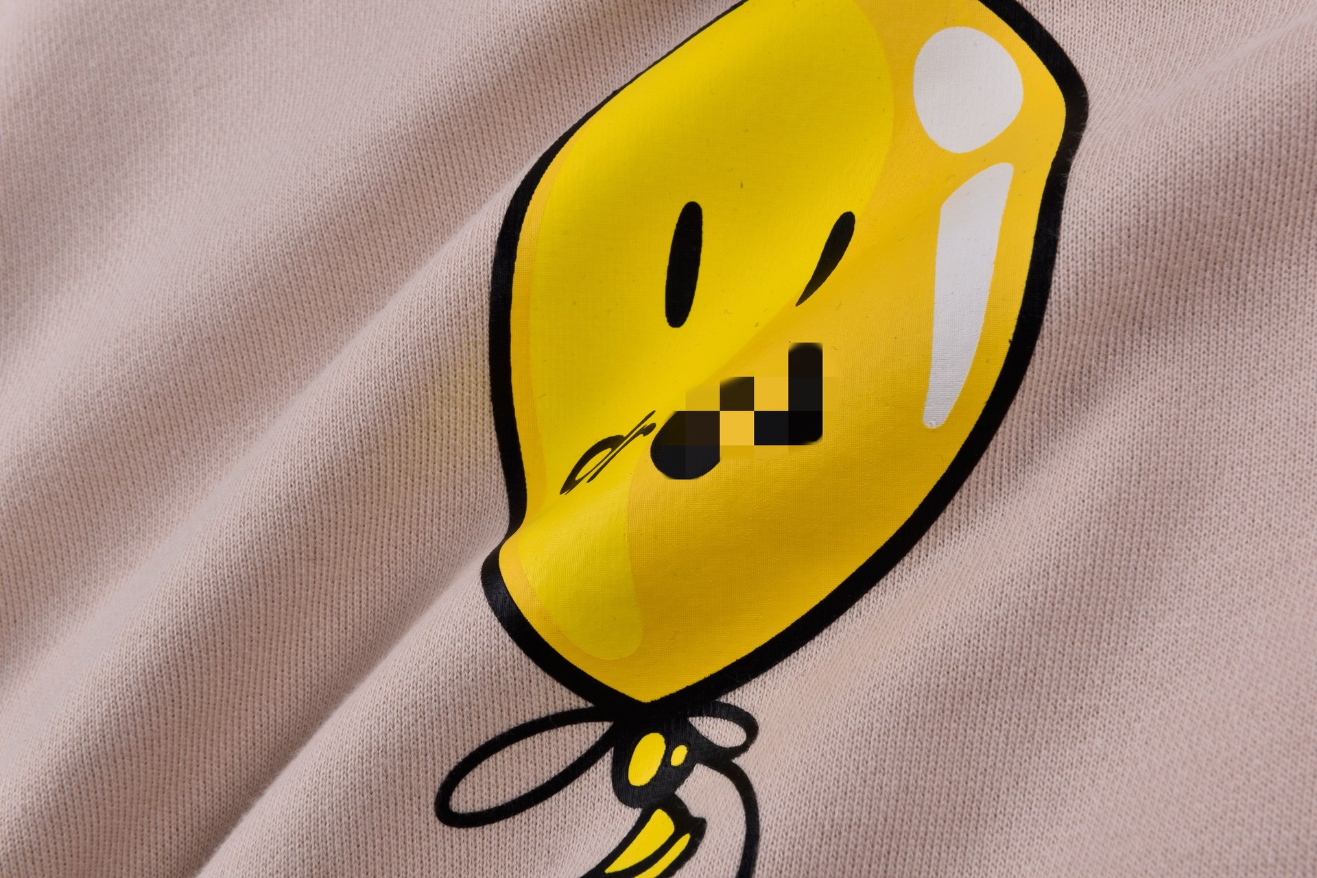 正确版本 drew笑脸气球印花套头加绒连帽衫 长袖卫衣外套男女 潮