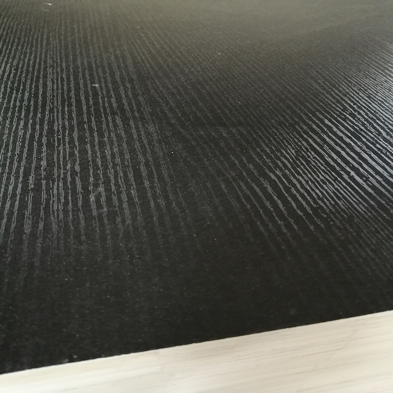 生态板 杨木多层免漆板黑 浴室柜多层板厂用板 免漆板纯色16mm