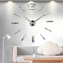 厂家生产大1米创意DIY挂钟表 客厅艺术3D挂钟时尚经典时钟亚克力