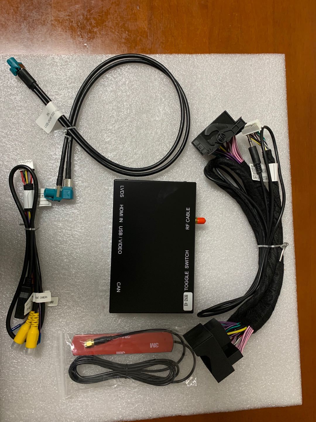适用于奔驰glc c a e gla升级无线carplay解码器手机互联投屏连接