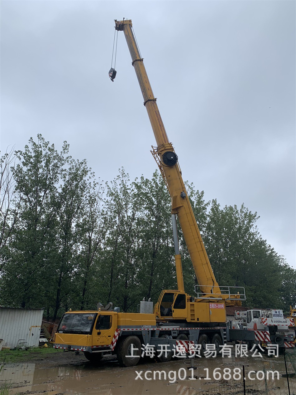 300吨利勃海尔起重机,ltm1300 liebherr crane 二手吊车
