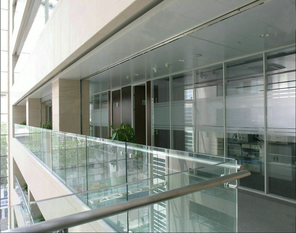 卫生间玻璃隔断调光玻璃隔断单层玻璃隔断厂家供应按需制造