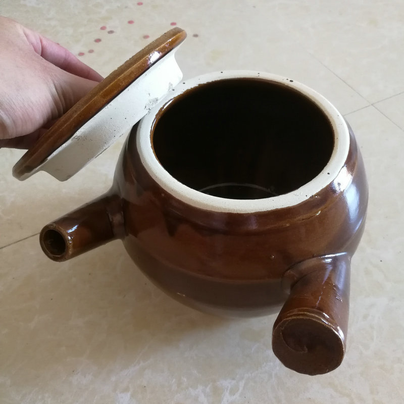 陶瓷煲 陶瓷煲砂锅煎药罐煲凉茶全釉陶瓷煎药壶釉大茶药煲茶煲