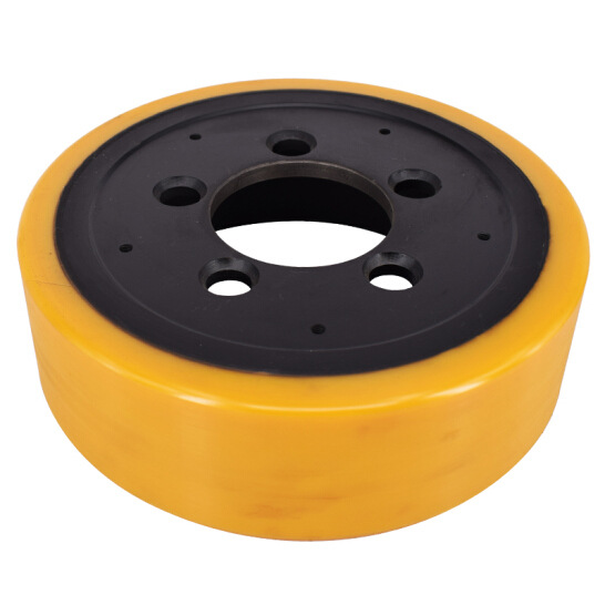 促销价供应电动堆高车驱动轮248x75-80电动堆高车大轮聚氨酯轮