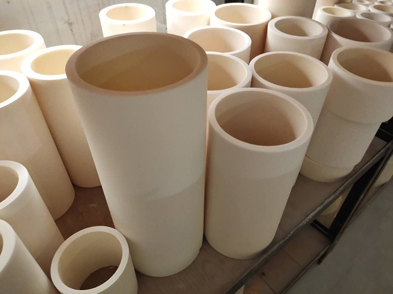 耐高温 耐腐蚀99刚玉管 耐磨99刚玉管道绝缘陶瓷管 99陶瓷管在线