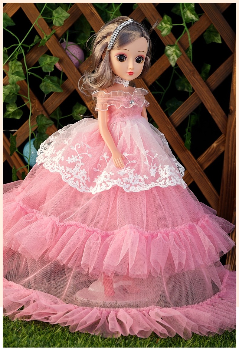 带音乐婚纱洋娃娃玩具男孩女孩地推早教玩具儿童宝宝生日礼物批发