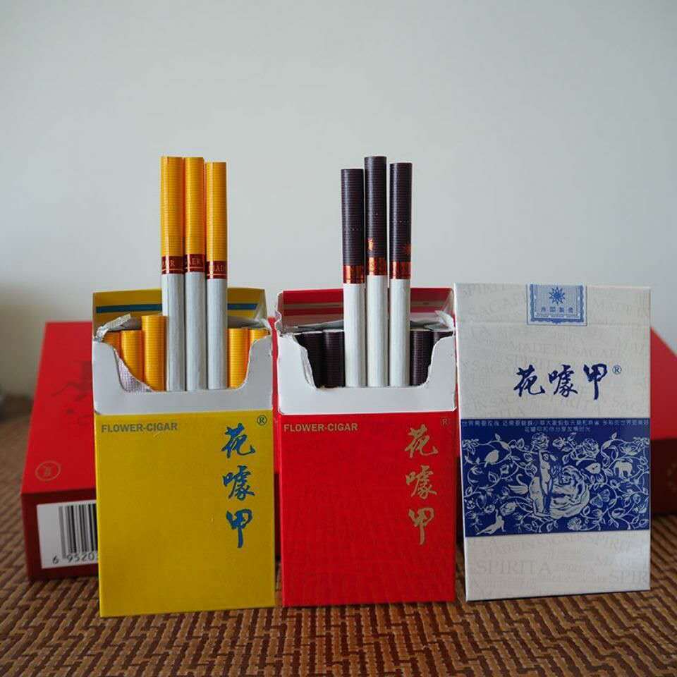 批发茶烟三长花烟卅国城 花噱甲夏秋冬 总统花烟点燃型细支