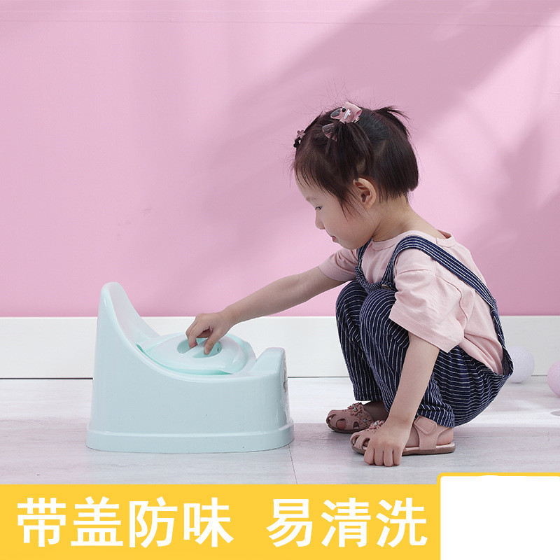 带盖宝宝塑料尿盆尿桶便桶成人痰盂小便盆婴幼儿童座便器小孩马桶