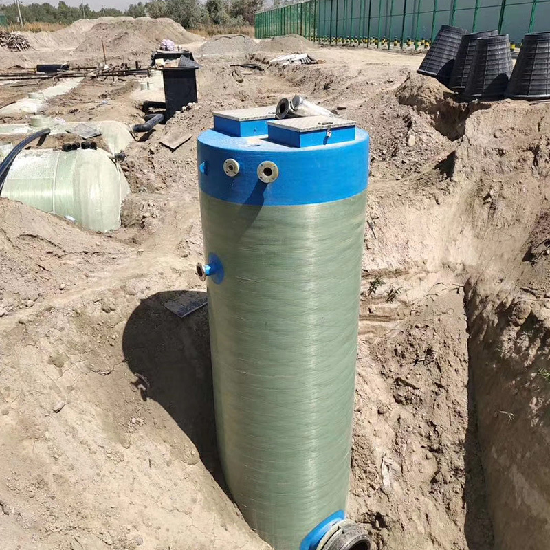 玻璃钢泵站 生活污水处理设备 一体化泵站 地埋式预制提升泵站