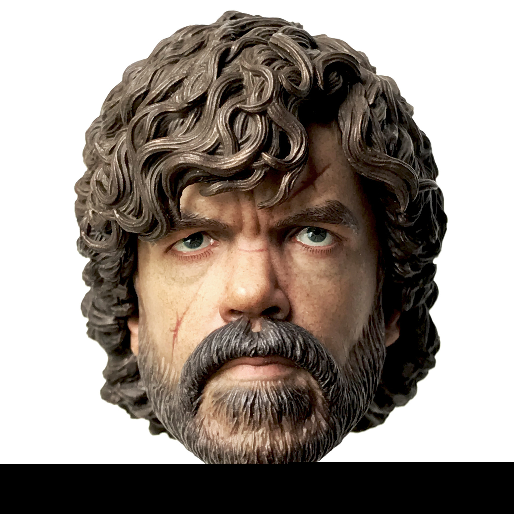 领袖人物形象1:6兵人头雕pvc工艺手办定制可化妆男模素体饰品道具