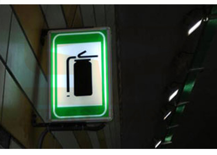 25*40cm隧道电光标志紧急电话标志紧急疏散警示标志牌