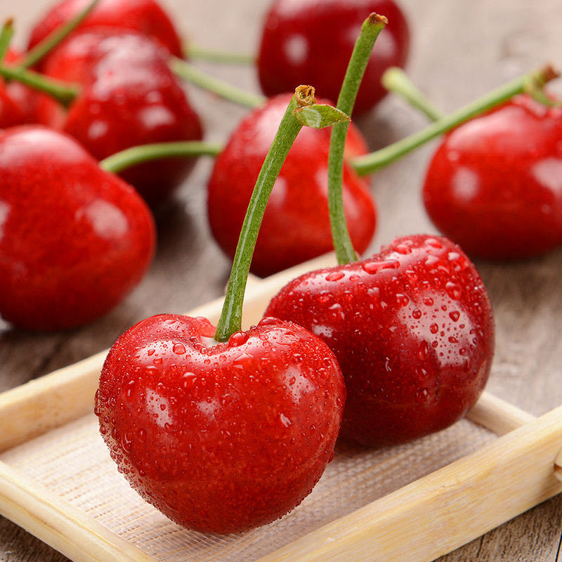 现摘山东美早车厘子水果新鲜2斤大樱桃当季整箱-阿里巴巴
